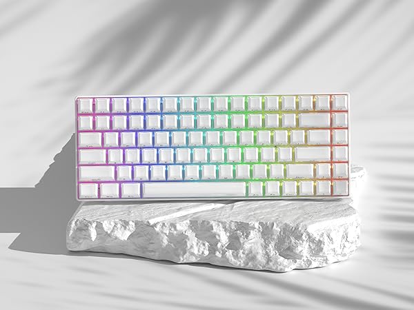 Amazon.co.jp: キーキャップ 113キー クリスタルクリアキー