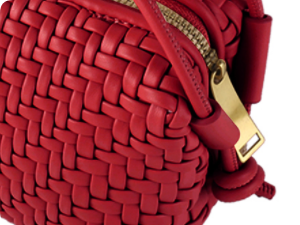 small red crossbody purse