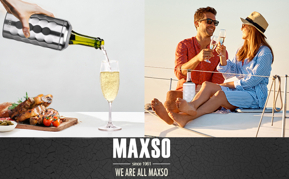 Wine Chiller Single Bottle Stainless Steel Iceless Cooler