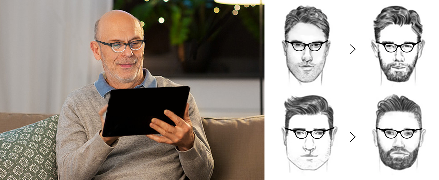  Brille mit Stärke 1.0 1.5 2.0 2.5 3.0 3.5 4.0