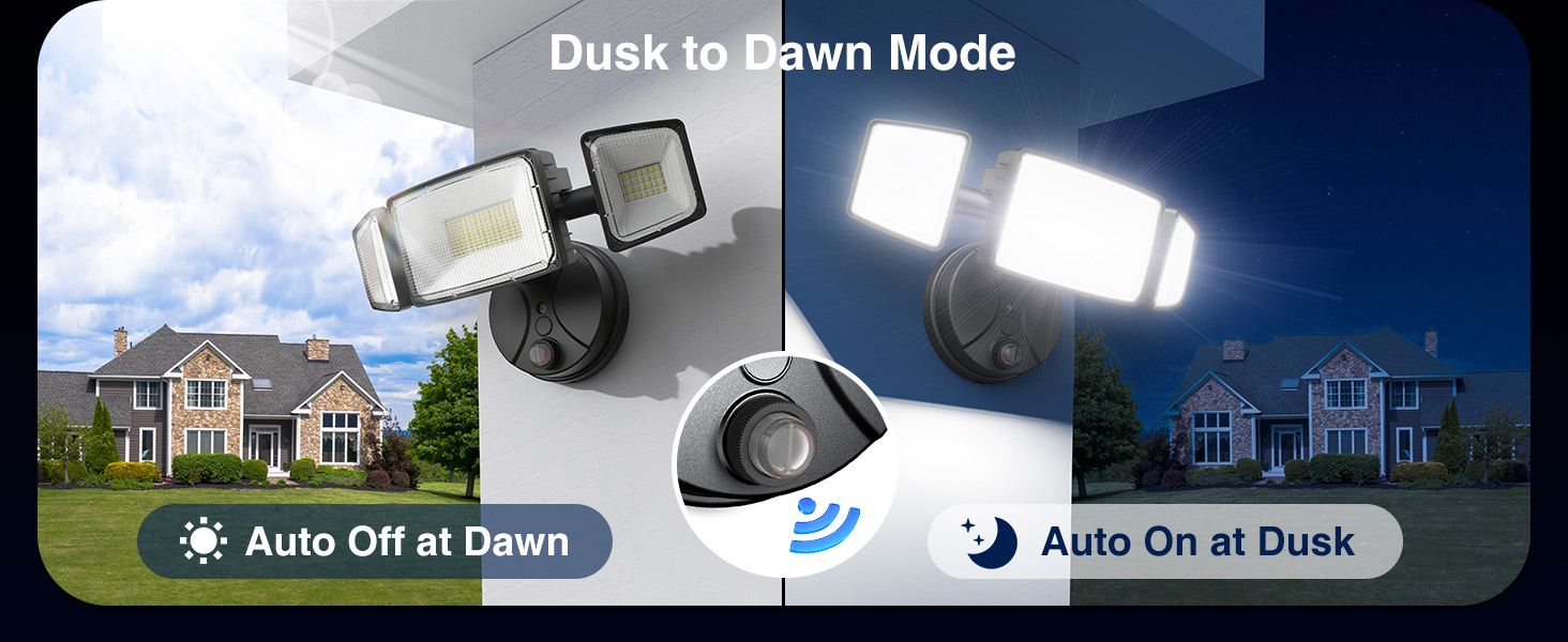 dusk to dawn outdoor lighting