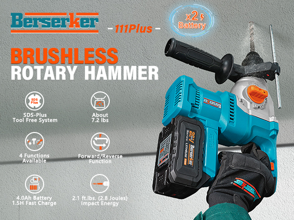Berserker 20V Cordless 1-1/8