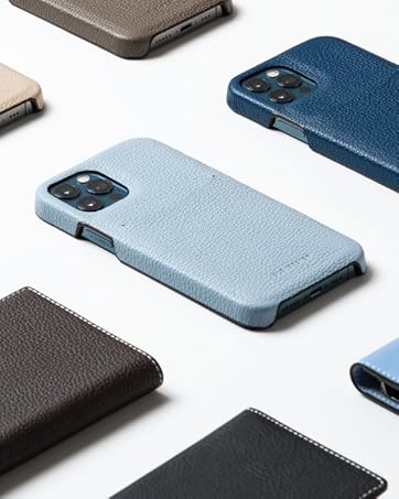 iPhoneケース SLG Design - SLG DESIGN D8 LEATHER IPHONE15 PRO D8 [MagSafe Detachable] Full Grain Leather Diary Case for