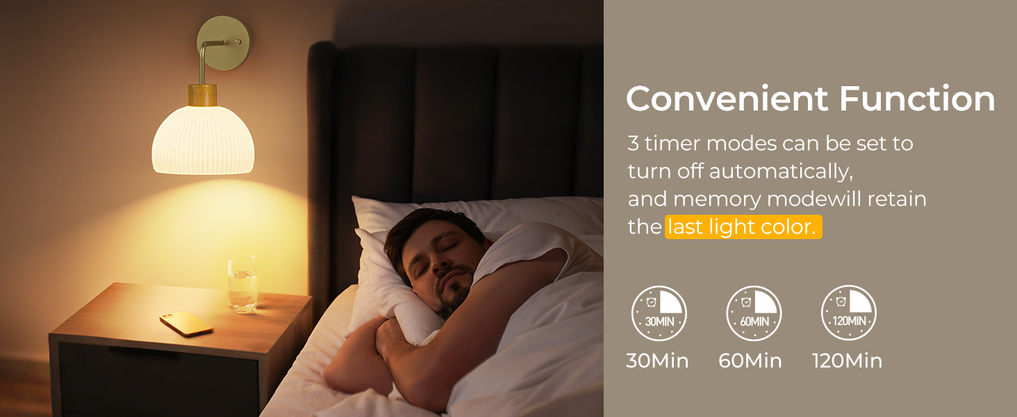 Battery Operated Wall Sconce Set of 2