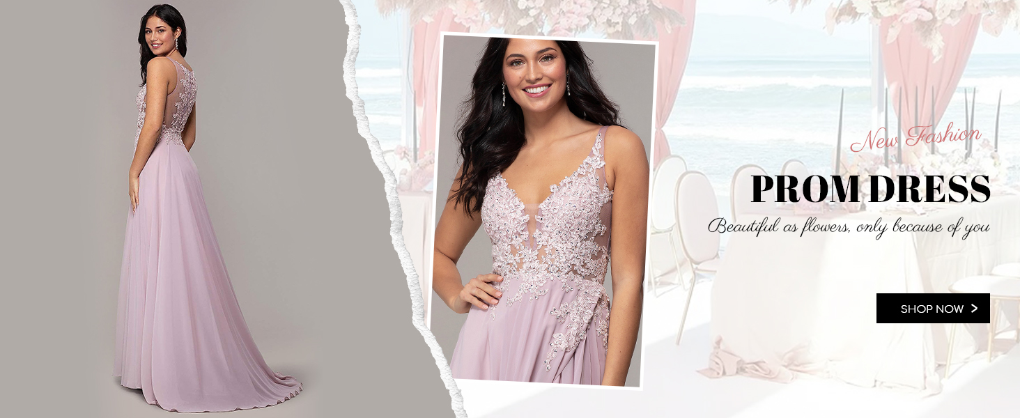 lace prom dresses for women wrap slit long chiffon formal evening gowns v neck sheer party gowns