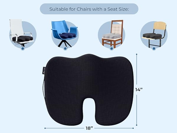 suitable sitting pillow for chair and gaming chair ergonomic chair cushion for comfort