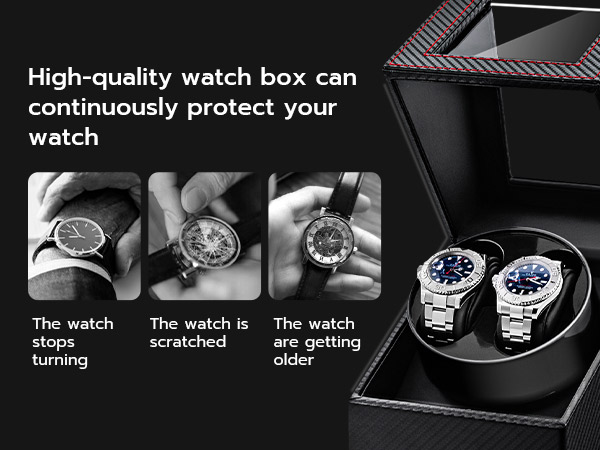 High-quality watch box can continuously protect your watch