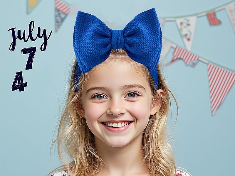 blue bows