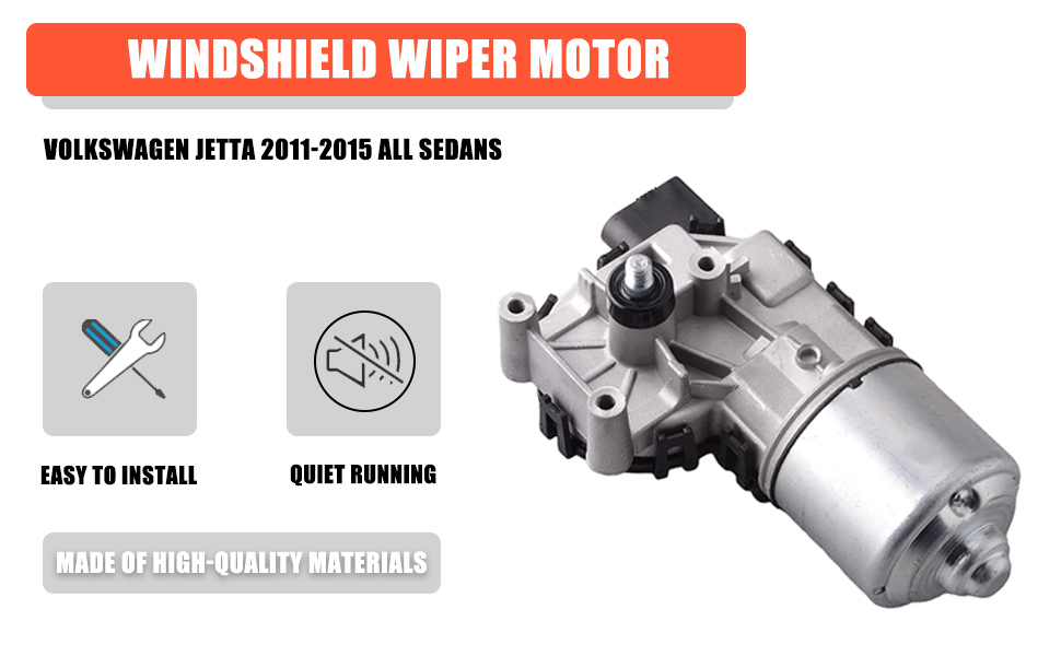 EVniko Windshield Wiper Motor Compatible with Volkswagen