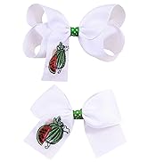 Watermelon Hair Clips Back to School Hair Bow Clip Cute Hair Bows for Girls Non-slip Hair Barrett...