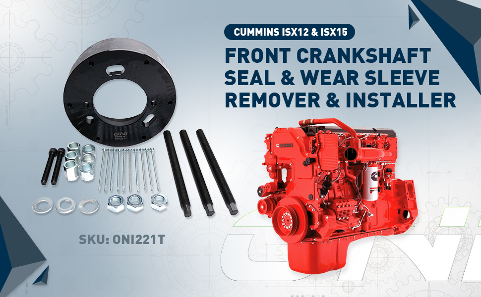 Oni Tools Cummins Front Crankshaft Oil Seal & Wear Sleeve