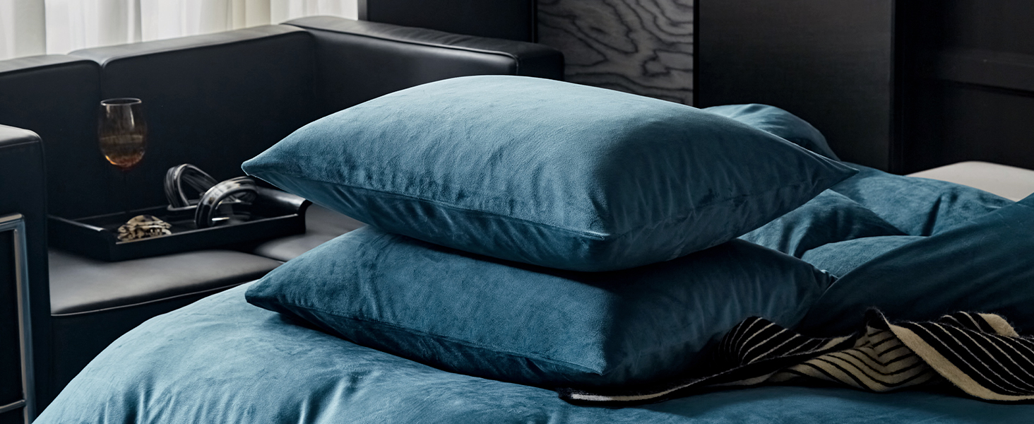 velvet duvet cover queen