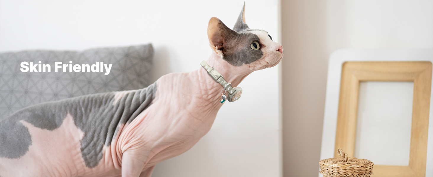 safety cat collar with airtag