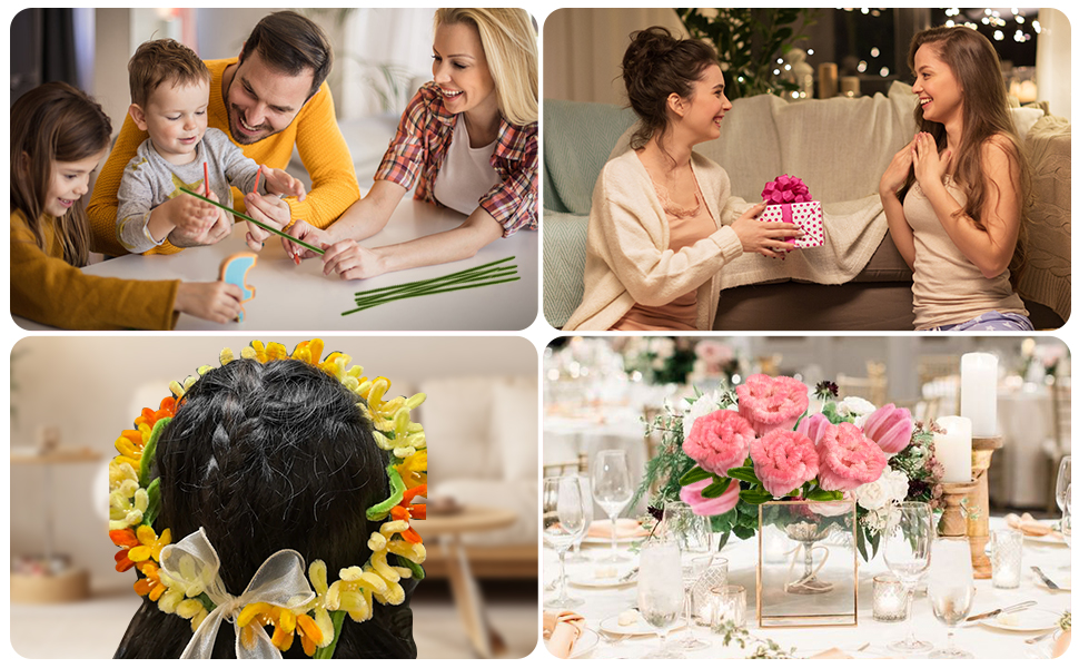 カラーモール  記念日/誕生日/母の日/バレンタインデー/贈り物