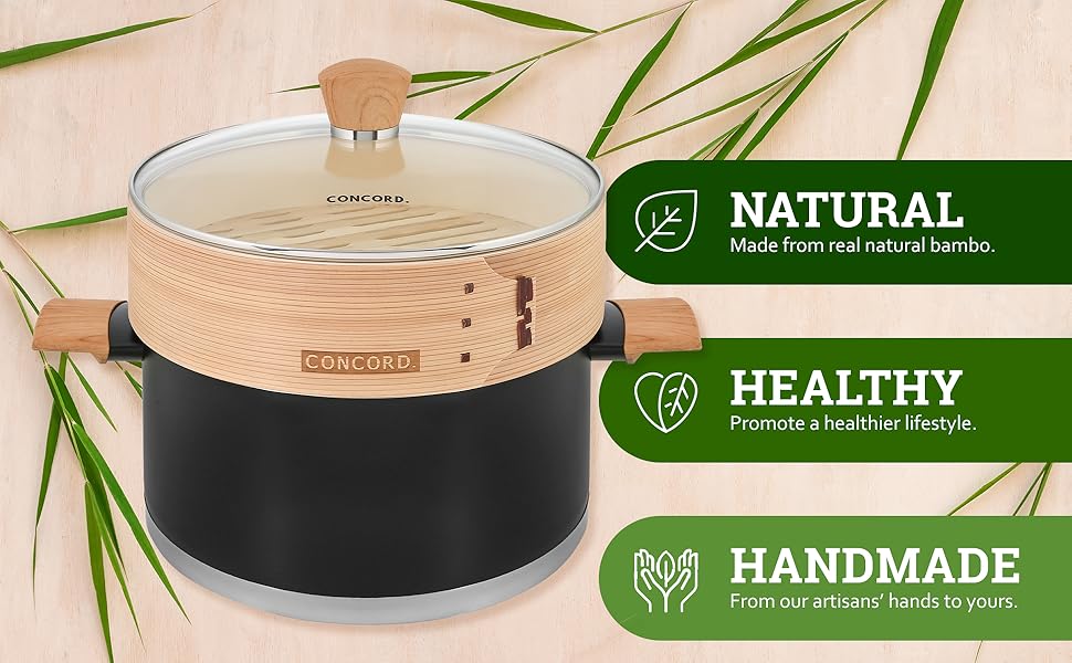 nior bamboo steamer