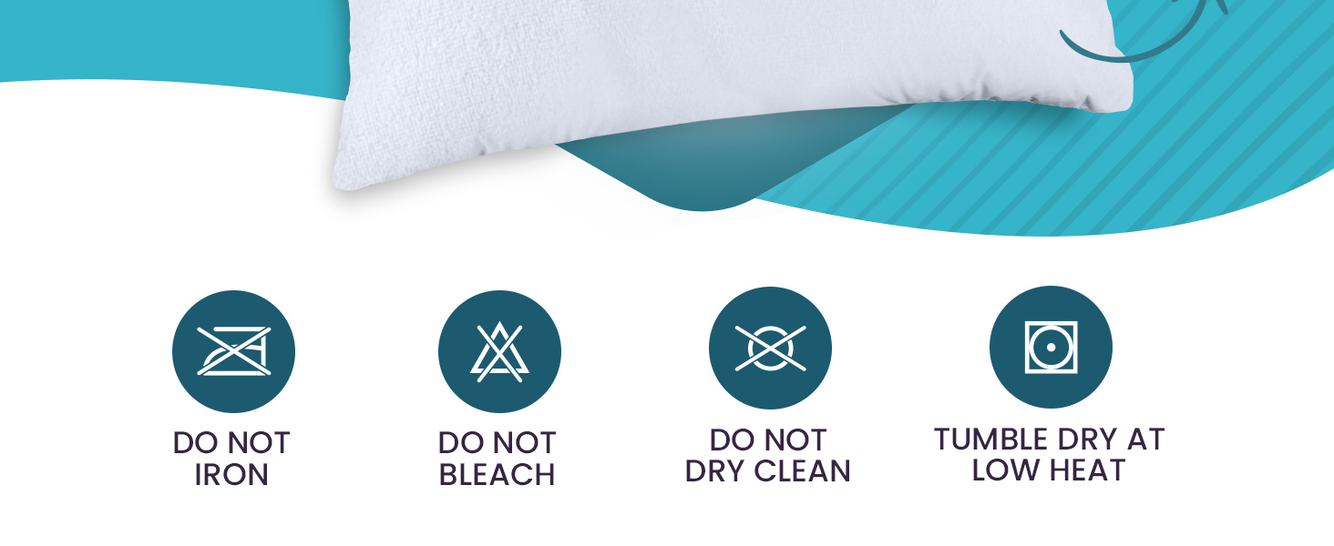 Utopia Bedding Pillow Protectors with Zipper Toddler (2