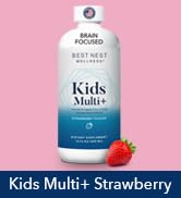 Best Nest Wellness Kids Liquid Multivitamin: Methylated Vitamins, Whole Food, Vegan, B12, Gluten-...