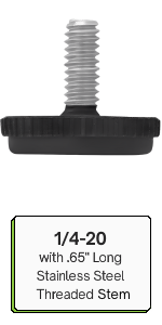 1/4-20 furniture leveler replacement parts
