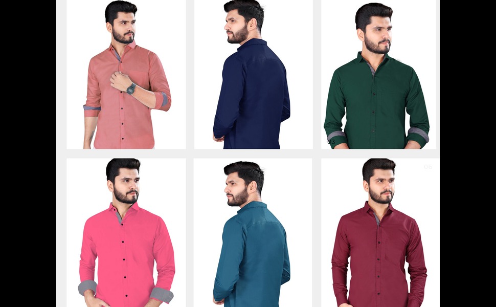 RAFSON Cotton Full Sleeve Shirts for Men - Stylish and Comfortable