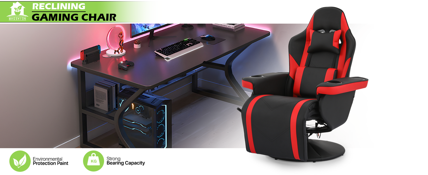 Ergonomic Gaming Recliner Chair