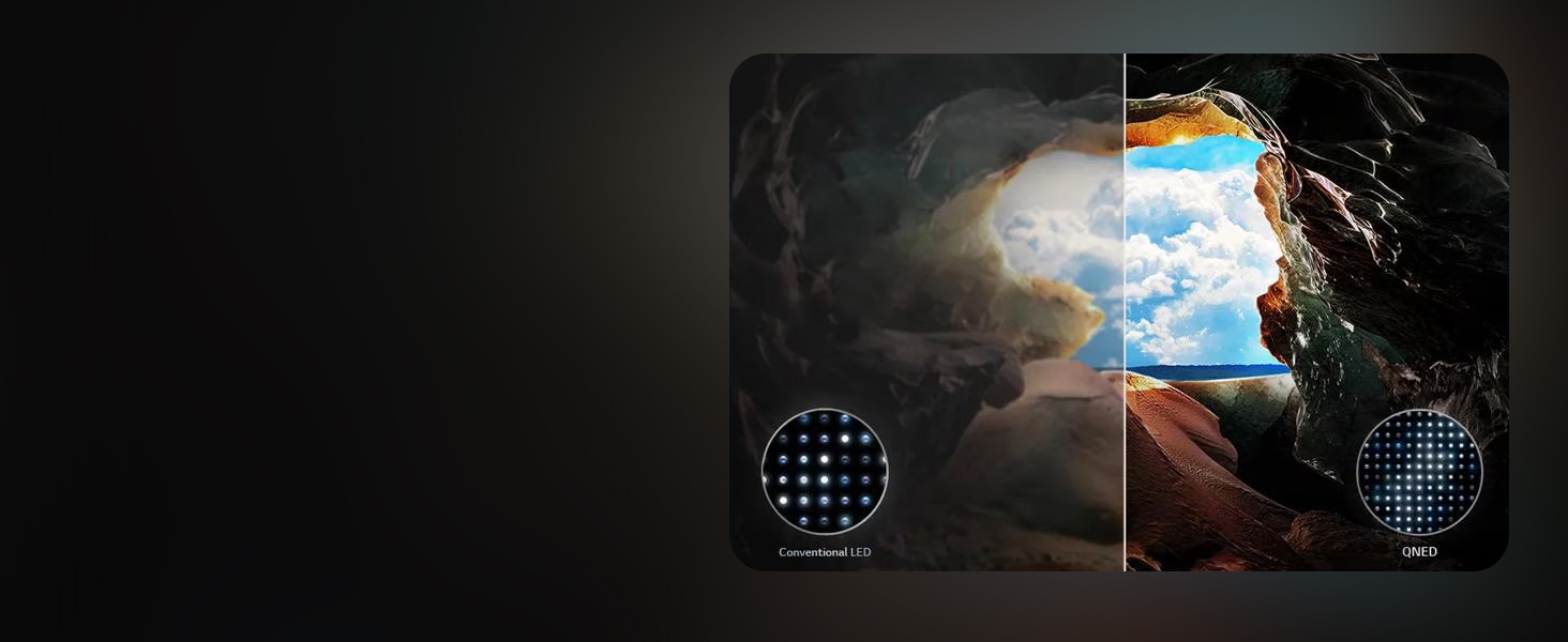 improves contrast and minimizes the halo effect with more precise lighting control.