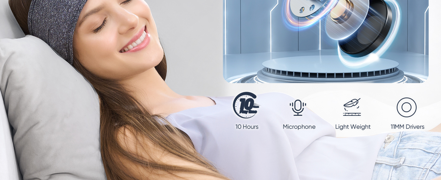 headband headphones for sleeping