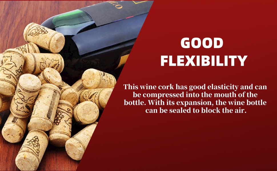 Enkrio Wine Cork New 8 Agglomerated Corks Natural Straight Corks