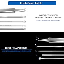 Details of pimple popper tool kit