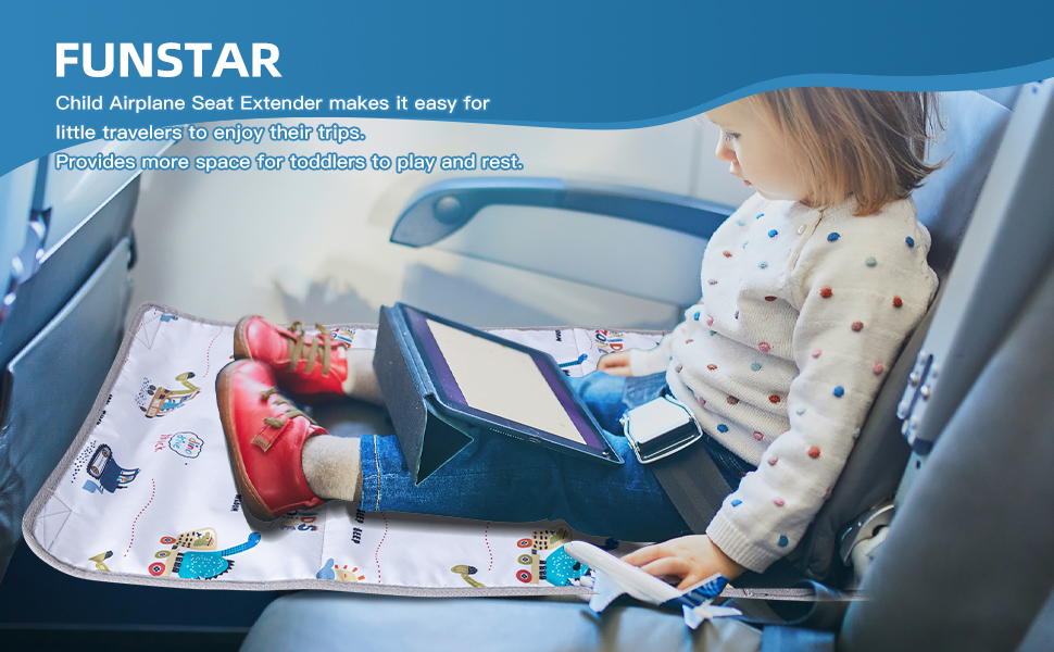 Airplane Seat Extender Footrest for Kids