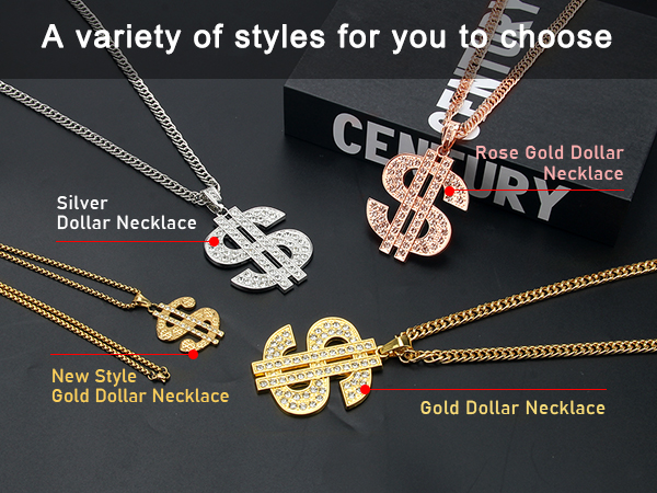 money sign necklace