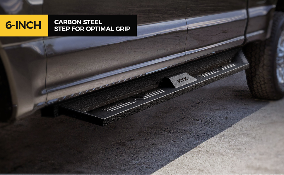 KYX Running Boards Double Tube Drop Side Steps Compatible