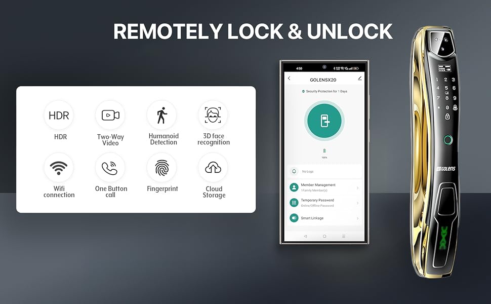 X20 SMART DOOR LOCK