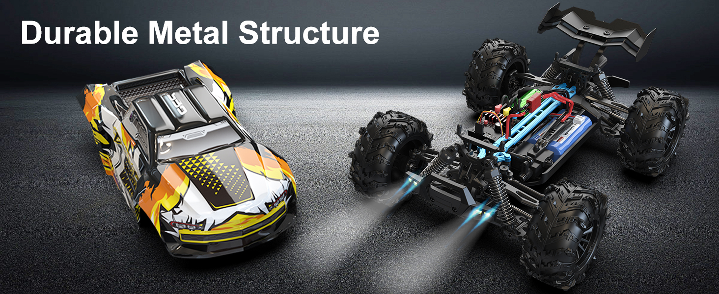 ScharkSpark Brushless RC Cars for Adults Fast 70 KPH, 4WD