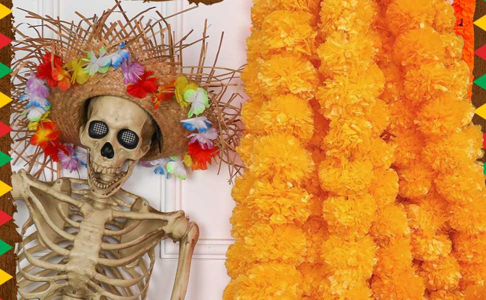 Halloween Decorations, 5 Pcs Long Strands Artificial