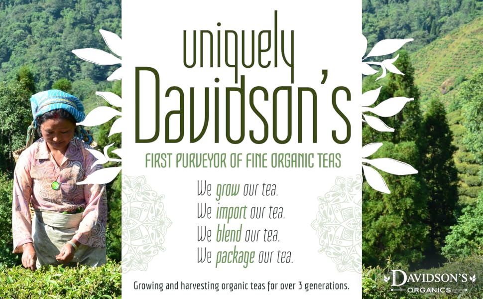 First purveyor of fine organic teas