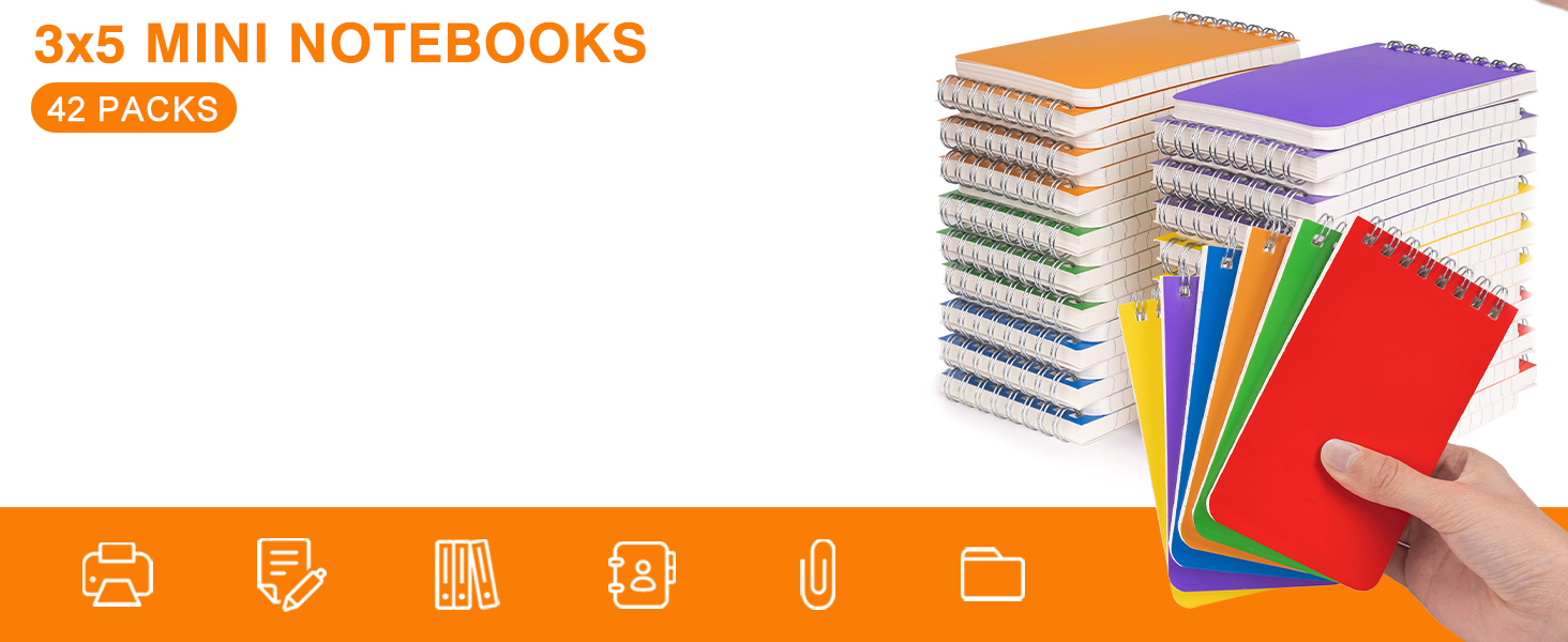 3x5 SMALL NOTEBOOKS