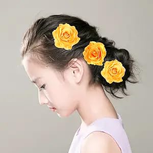 Rose Flower Hairpin Hair Clips