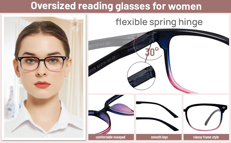 details for reading glasses