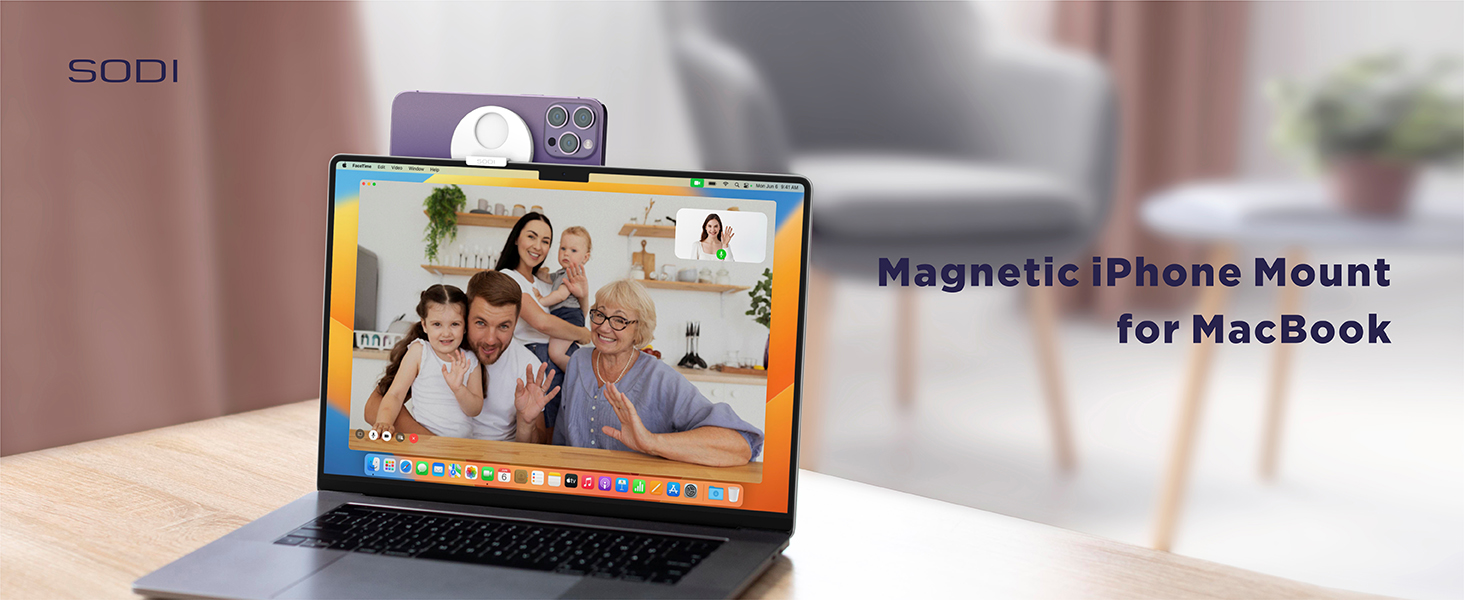 SODI iPhone Continuity Camera Mount iPhone Camera Mount