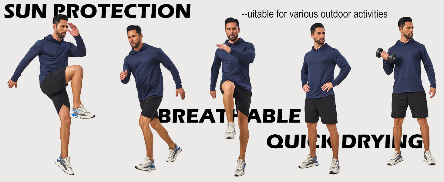 Swim Rash Guard for Hiking Running Workout