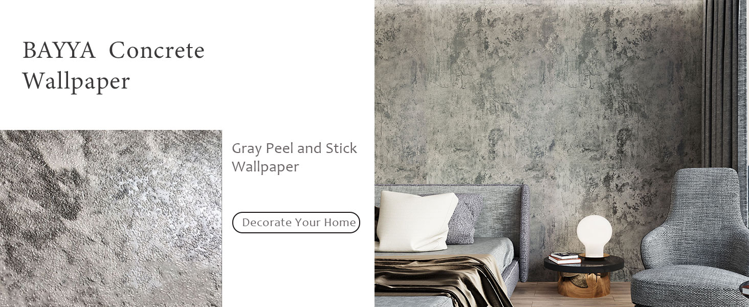 concrete contact paper cement wallpaper peel and stick Industrial wallpaper grey wall paper
