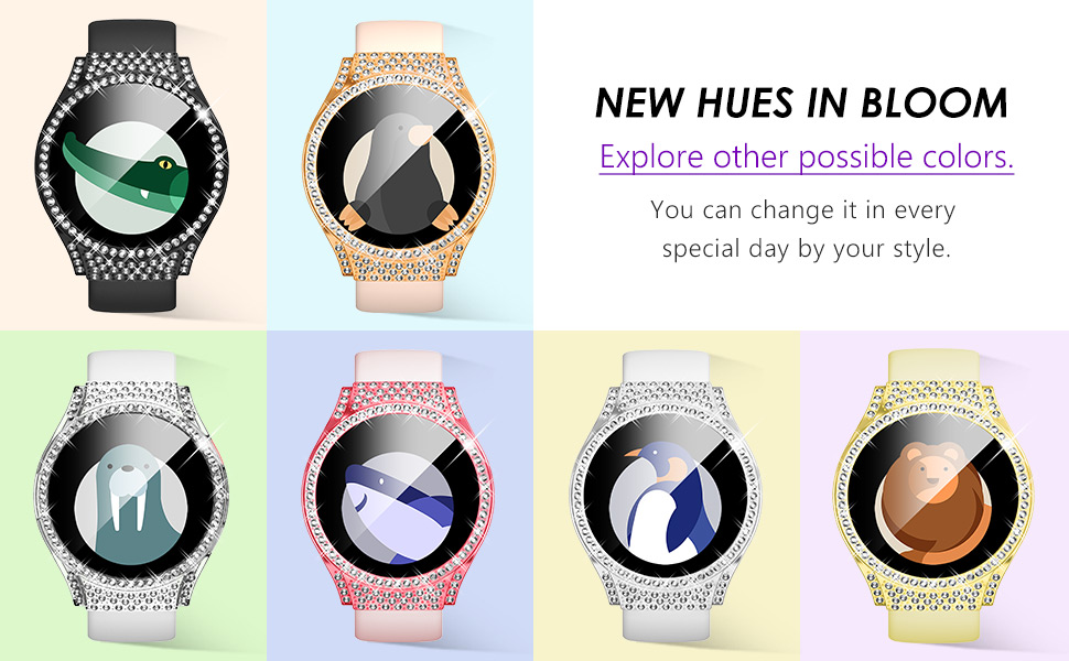 Fullife 6Pack Compatible with Samsung Galaxy Watch 6 Screen Protector 44mm TPU