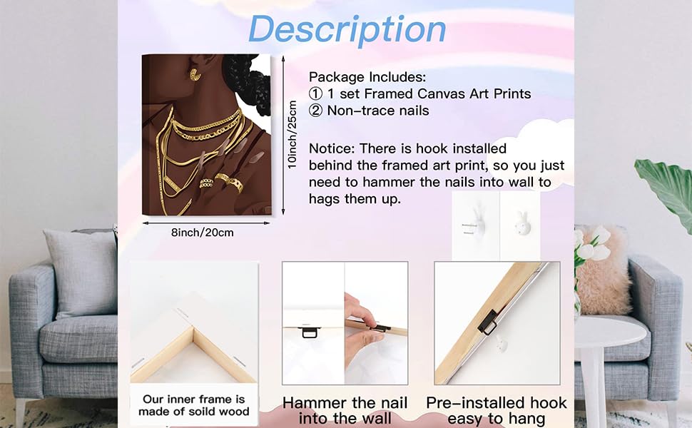 Black Woman Art Printing