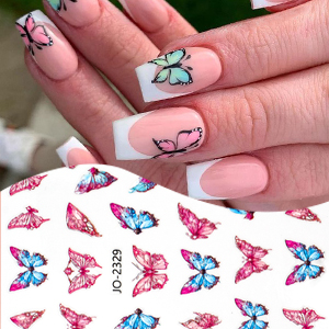 butterfly nail stickers