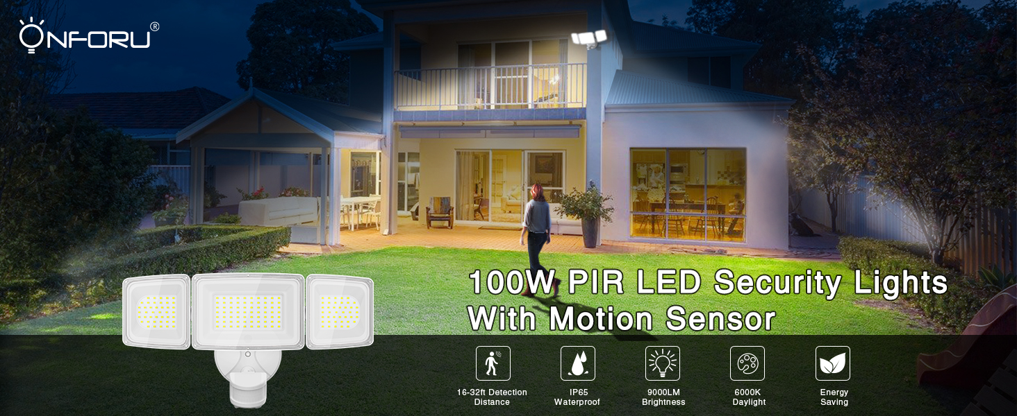 motion sensor outdoor light