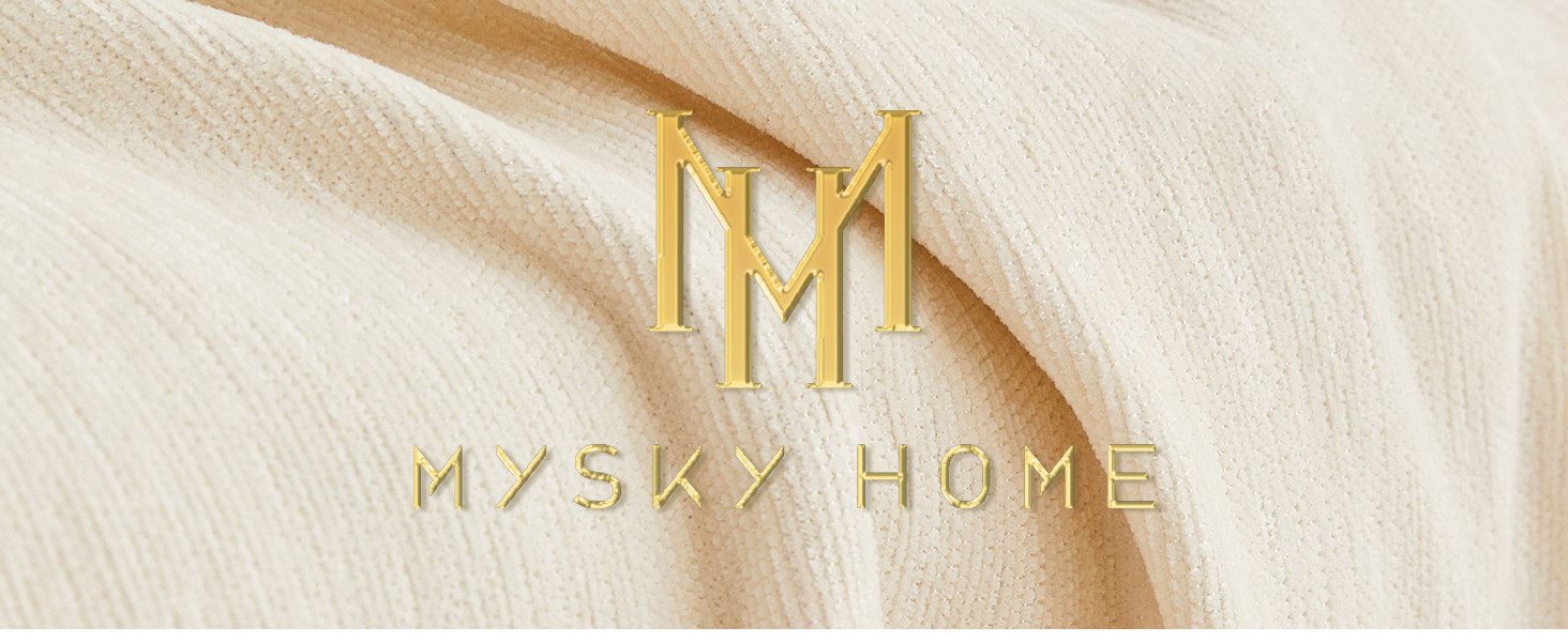 MYSKY HOME PERFECT CHENILLE SOFA COVER