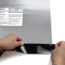 RV hoding tank heating pad