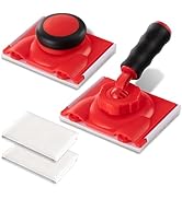 Witheeyou Paint Edger Trimmer, Edge Painting Tool with Rotatable Handle Paint and 2Pcs Replacemen...