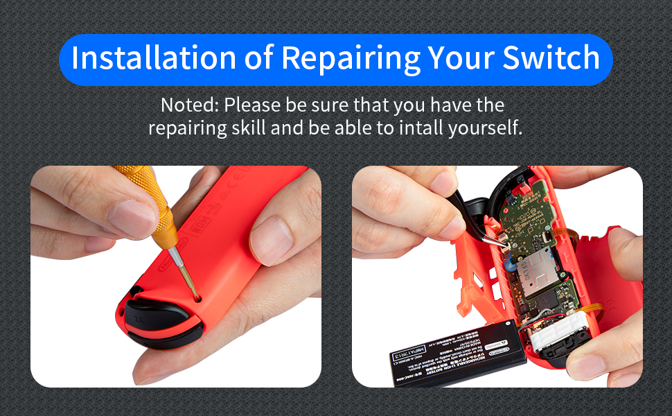 MviioeGuliKit Switch Joycon Joystick Replacement Switch