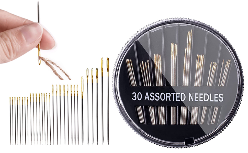 assorted needles
